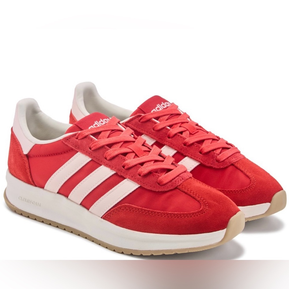 Adidas Run 70s 2.0 Women’s Athletic Shoes Retro Sneakers Red White